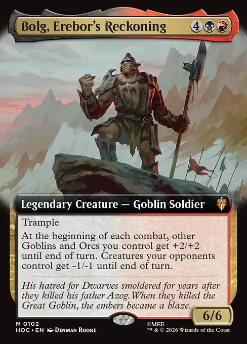 Bolg, Erebor's Reckoning · The Hobbit Commander 102/7