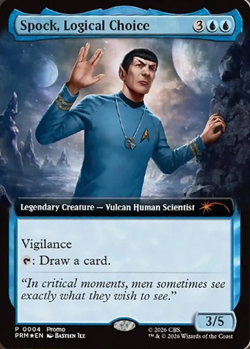 Spock, Logical Choice · Media and Collaboration Promos 2026-23/93