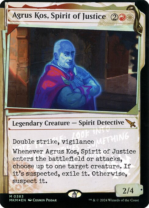 Agrus Kos, Spirit of Justice · Murders at Karlov Manor 383/451