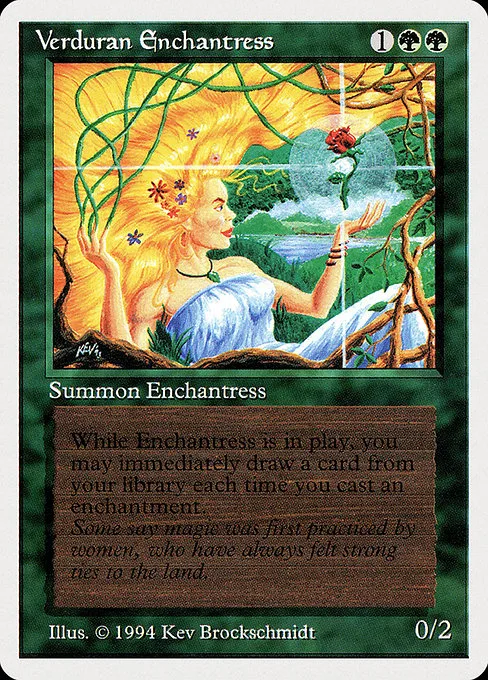 Verduran Enchantress · Summer Magic / Edgar 223/306