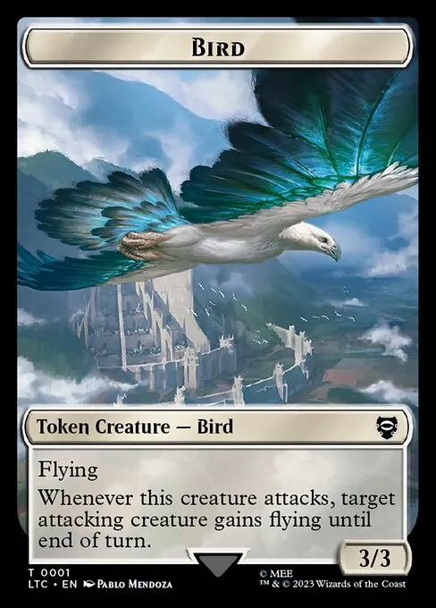Bird · Tales of Middle-earth Commander Tokens 1/15