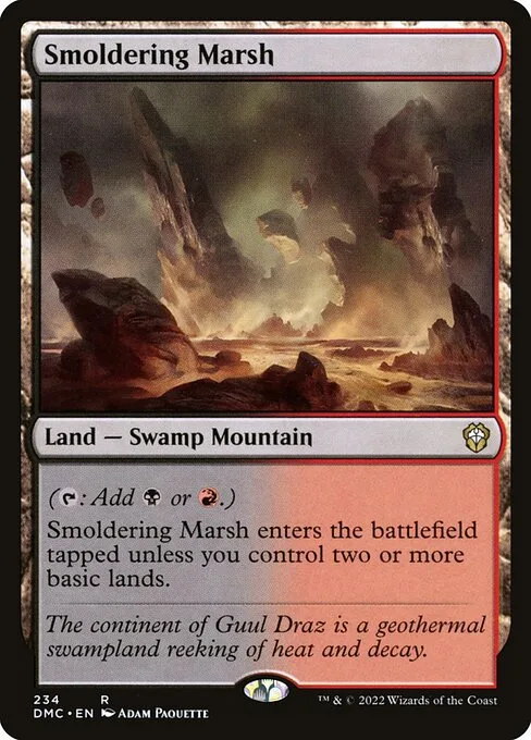 Smoldering Marsh · Dominaria United Commander 234/240