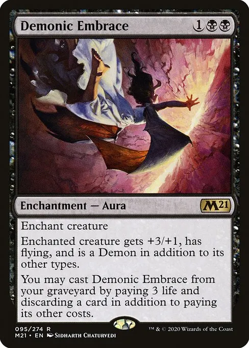 Demonic Embrace · Core Set 2021 95/397