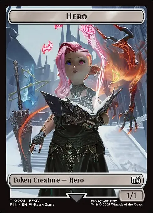 Hero · Final Fantasy Tokens 5/37