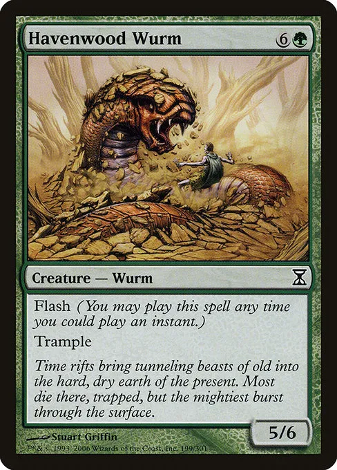 Havenwood Wurm · Time Spiral 199/301