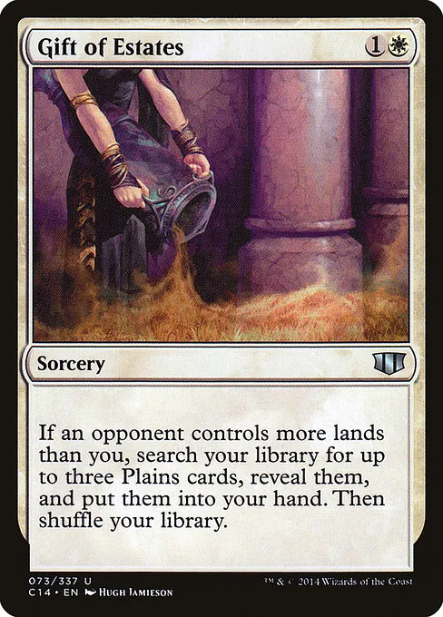 Gift of Estates · Commander 2014 73/337