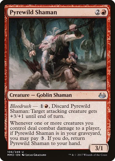 Pyrewild Shaman · Modern Masters 2017 106/249