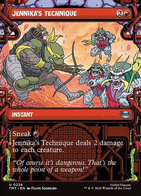Jennika's Technique · Teenage Mutant Ninja Turtles 236/320