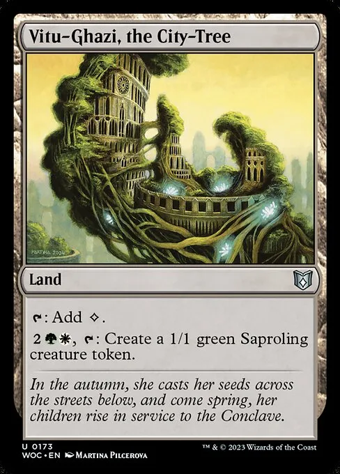 Vitu-Ghazi, the City-Tree · Wilds of Eldraine Commander 173/173