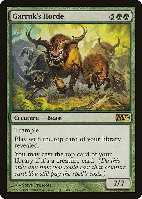 Garruk's Horde · Magic 2012 176/249