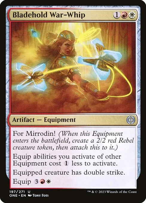 Bladehold War-Whip · Phyrexia: All Will Be One 197/479