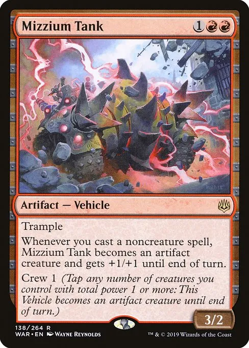 Mizzium Tank · War of the Spark 138/312