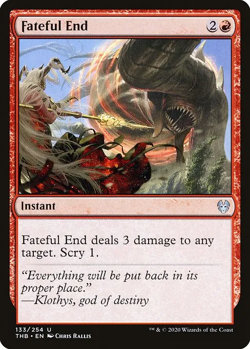 Fateful End · Theros Beyond Death 133/358