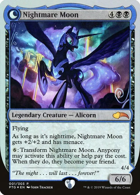 Nightmare Moon // Princess Luna · Ponies: The Galloping 1/3