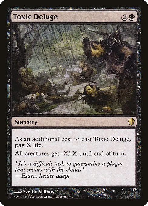 Toxic Deluge · Commander 2013 96/356