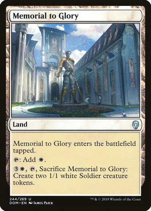 Memorial to Glory · Dominaria 244/280