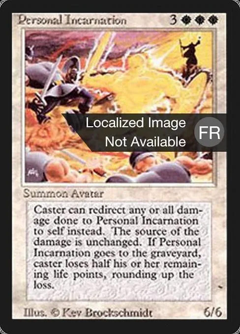 Personal Incarnation · Foreign Black Border 31/307