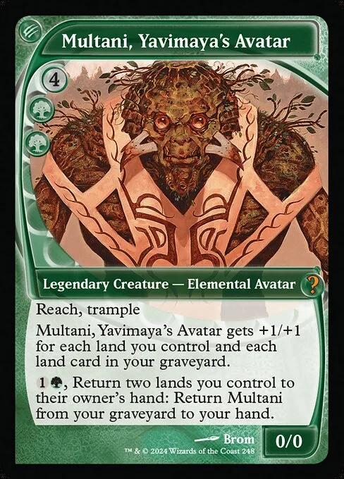 Multani, Yavimaya's Avatar · Mystery Booster 2 248/385