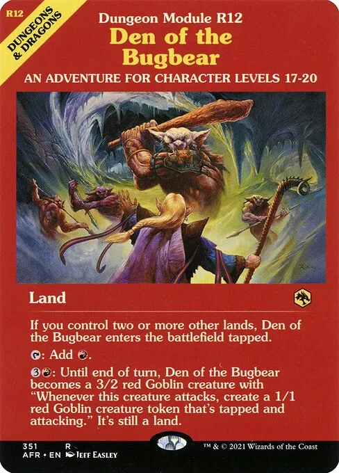 Den of the Bugbear · Adventures in the Forgotten Realms 351/424