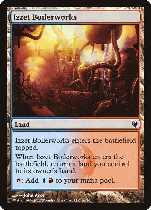 Izzet Boilerworks · Duel Decks: Izzet vs. Golgari 34/90