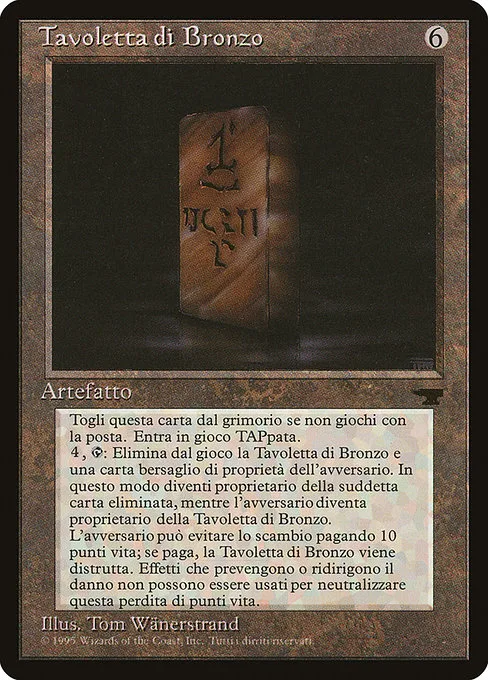 Bronze Tablet · Rinascimento 106/69
