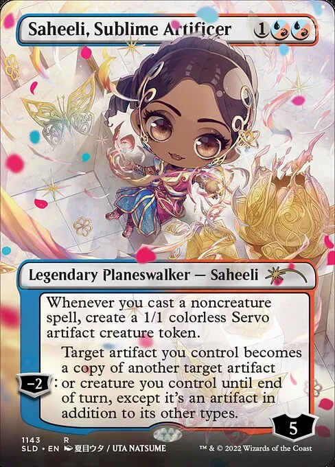 Saheeli, Sublime Artificer · Secret Lair Drop 1143/2547