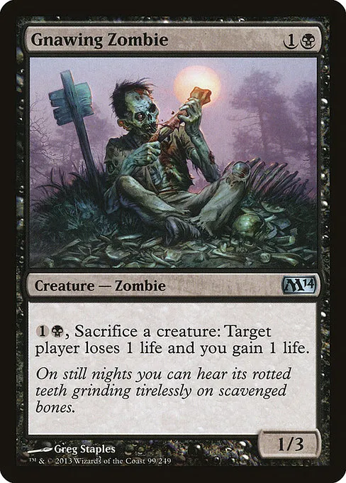 Gnawing Zombie · Magic 2014 99/249