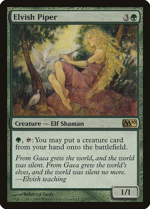Elvish Piper · Magic 2010 177/249