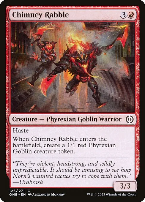 Chimney Rabble · Phyrexia: All Will Be One 126/479