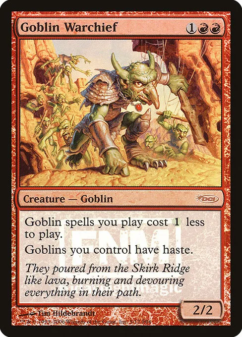 Goblin Warchief · Friday Night Magic 2006 5/12