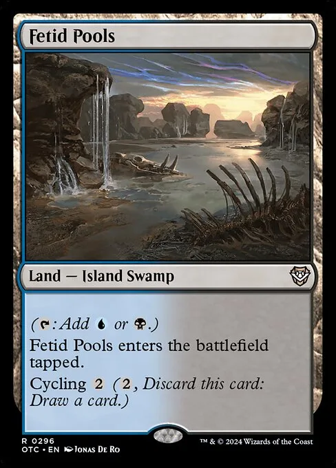 Fetid Pools · Outlaws of Thunder Junction Commander 296/342