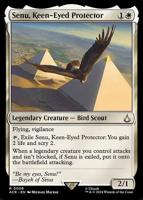 Senu, Keen-Eyed Protector · Assassin's Creed 8/309