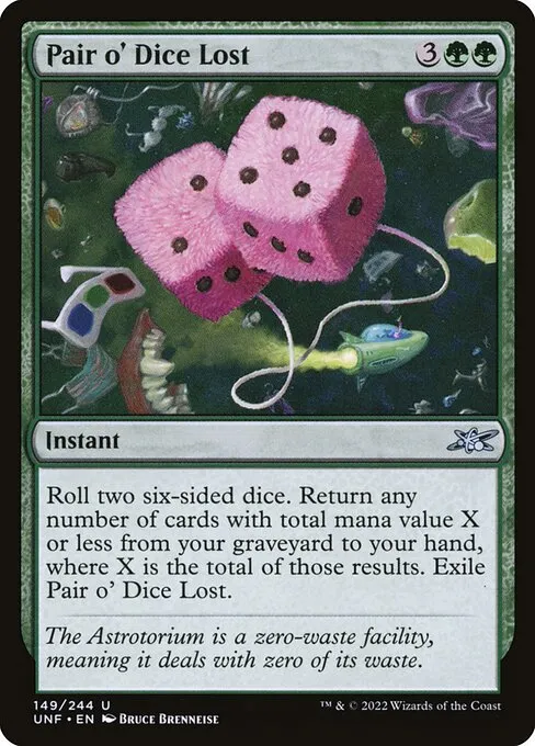 Pair o' Dice Lost · Unfinity 149/639
