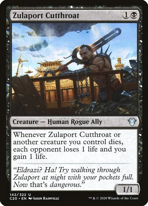 Zulaport Cutthroat · Commander 2020 142/322