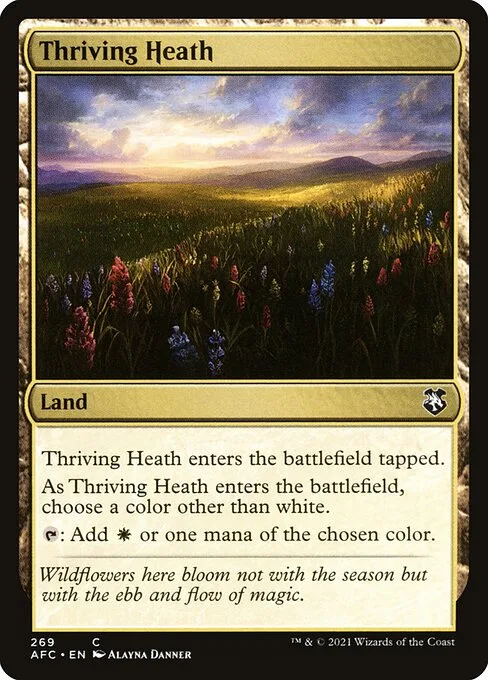 Thriving Heath · Forgotten Realms Commander 269/331