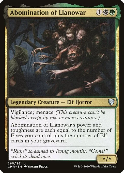 Abomination of Llanowar · Commander Legends 265/718