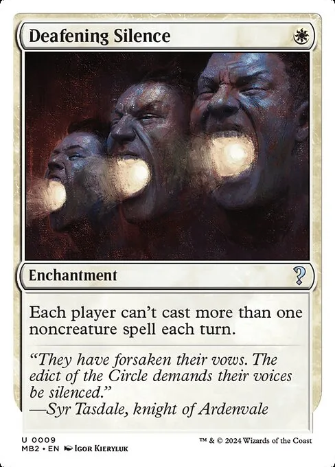 Deafening Silence · Mystery Booster 2 9/385