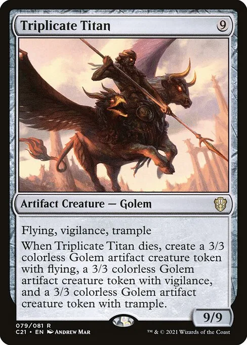 Triplicate Titan · Commander 2021 79/409