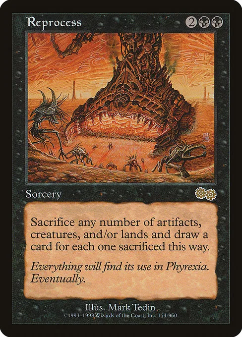 Reprocess · Urza's Saga 154/357