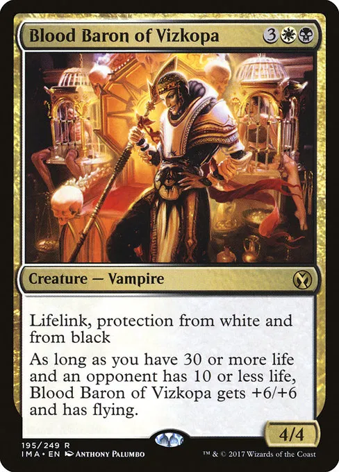 Blood Baron of Vizkopa · Iconic Masters 195/249