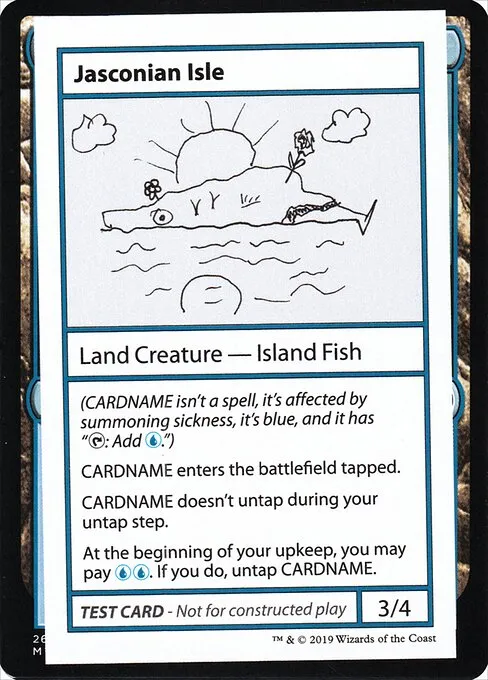 Jasconian Isle · Mystery Booster Playtest Cards 2021 117/121