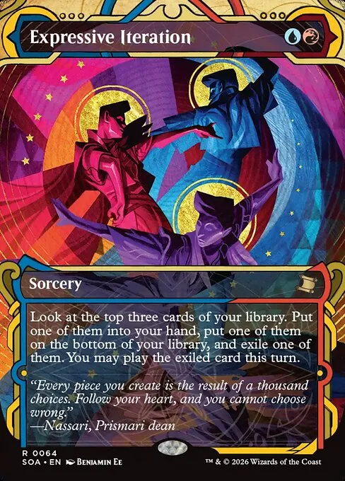 Expressive Iteration · Secrets of Strixhaven Mystical Archive 64/195