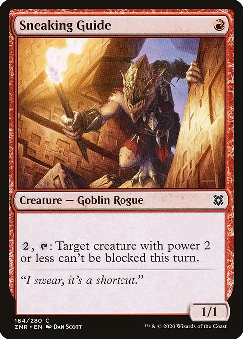 Sneaking Guide · Zendikar Rising 164/407