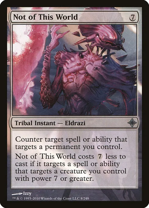 Not of This World · Rise of the Eldrazi 8/248