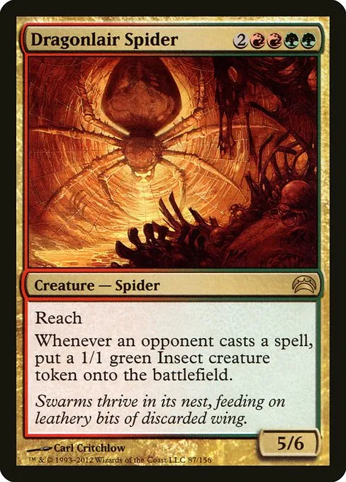 Dragonlair Spider · Planechase 2012 87/156