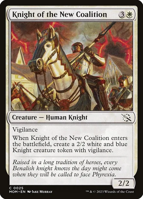 Knight of the New Coalition · March of the Machine 25/387