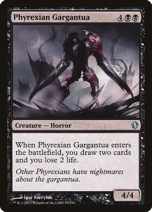 Phyrexian Gargantua · Commander 2013 87/356