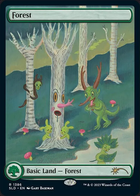 Forest · Secret Lair Drop 1386/2547