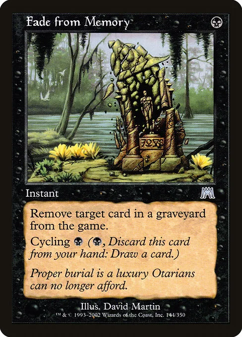 Fade from Memory · Onslaught 144/351
