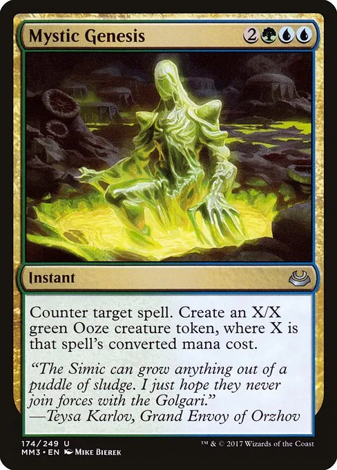 Mystic Genesis · Modern Masters 2017 174/249